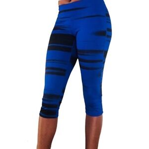Z by Zella Crop/Capri Pants Size XS Royal Blue/Black